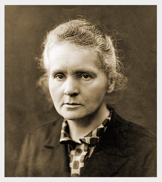 Maria Skłodowska-Curie ok. 1920 roku - laureatka Nagrody Nobla z fizyki i chemii