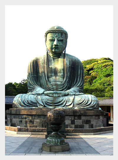 Wielki Budda w Kamakura w Japonii